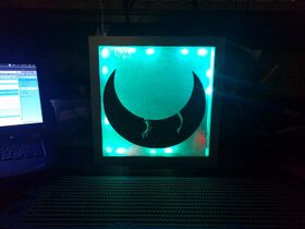 nightlight Een nachtlampje voor op een babykamer.